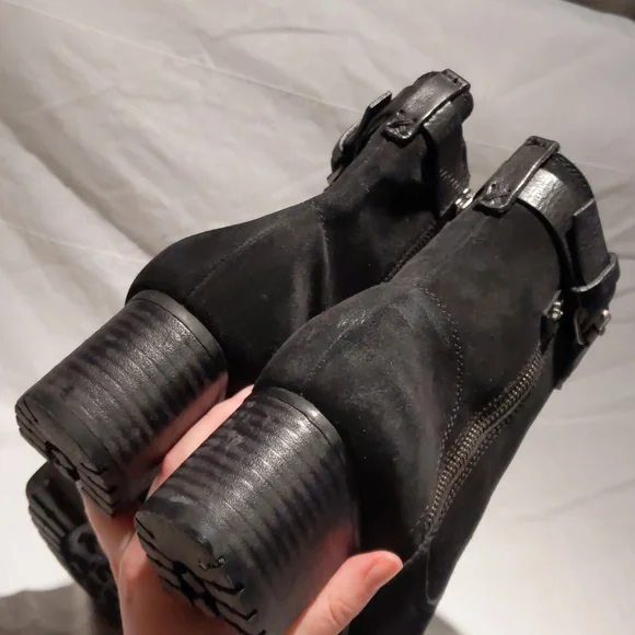 Trask Madison Waterproof Boots Ankle Booties with Buckle 10 - Picture 6 of 14